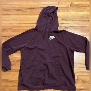 Purple Nike hoodie